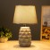 Iris table lamp E14 40W gray 20x20x33 cm Risalux