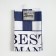 Towel kitchen shade Best Man 35x60 cm, 100% cotton, 160g/m2