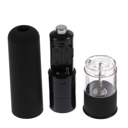Electric mill Luazon Let-001, plastic, from batteries, black-4