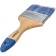 Brush flat bison 4-01007-075, artificial bristles, wooden pen, 75mm