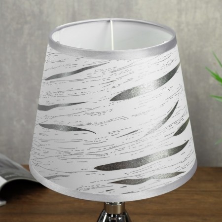 Table lamp 58082/1 1x40W E27 chrome 20x20x35 cm Risalux-2