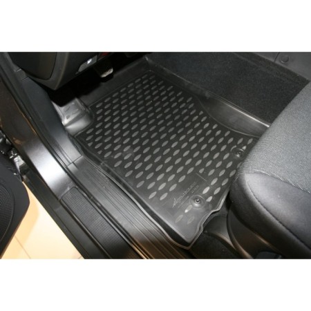 Rugs in the Ssang Yong Actyon Sports salon, 2012-2016 4 pcs. (polyurethane)-1