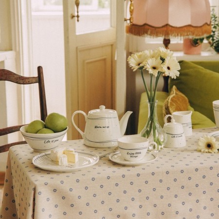 Teapot after a porcelain SL Home "House", 900 ml, 21 × 13.8 × 13.5 cm, white color-10