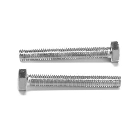Bolt "Tundra Krep", with a hexagonal head, galvanized, Din933, M8x60 mm, 3 pcs-1