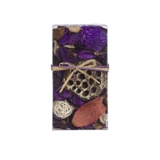 A set of dried flowers made of natural materials with the aroma of lavender 