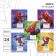 Notebook in a line of 24 sheets, 5 types of mix, embossing, cover Cover Cardboard, Spider-Man, Spider