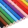 Pencils of 12 Faber-Castell Eco 1205 7/2.8 mm colors, three-sided housing, with a sharpener