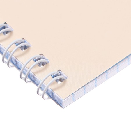 Notepad A5, 40 sheets in a cage on the crest "Duck", cover Cover Cardboard, matte lamination, selective UV-LK, OFSET block-1