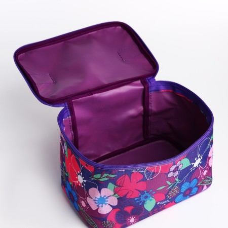 Lightning cosmetic bag, lilac color-2