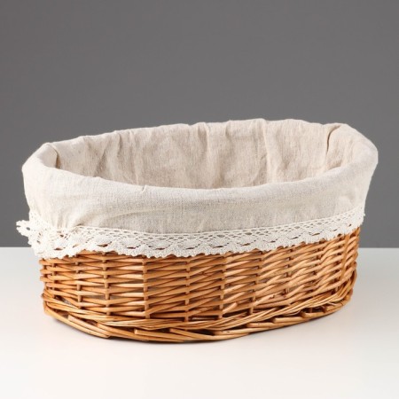 Wicker basket, 34 x 25/14cm
