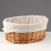 Wicker basket, 34 x 25/14cm
