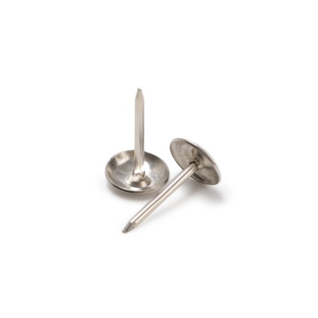 Tundra nails, decorative, 8x15 mm, chrome, 500 pcs-12