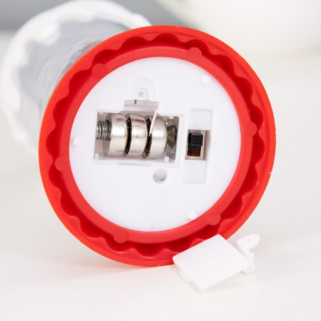 Spinker "Frosty candle" Led RGB from batteries LR44 6x6x10 cm Risalux-11