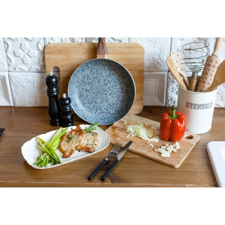 Ceramic "Pearl", 28 × 18 cm, white color-3