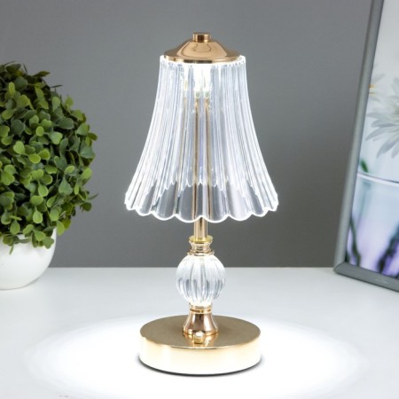 Table lamp sensory "aspira" LED 10W battery gold 12x12x30 cm-1