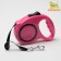 Ergonomic roulette, 3 m, up to 11.5 kg, pink