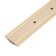 Threshold with an mounting channel 36mm 0.9m Ideal, maple