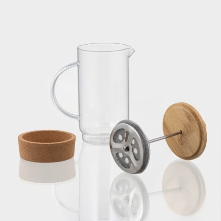 Know -hand teapot - Press Bellatenero "Eco Cork", 600 ml-2