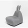 Milk-Milk chair, size 80x90 cm Rogozhka, gray color