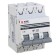Automatic circuit breaker EKF Proxima, 3P, modular, 25 A