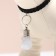 Light beacon on a collar for large and medium dogs, packing 12 pcs, multicoll