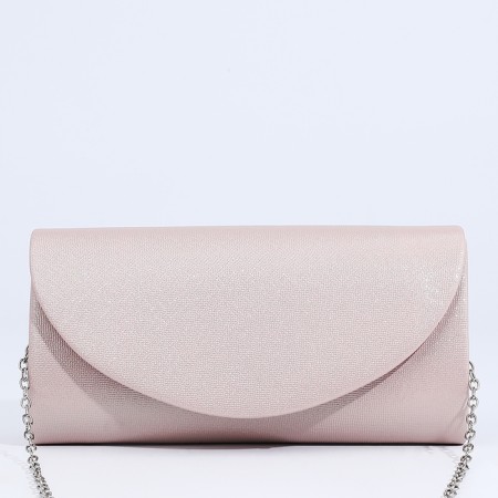 Magneta bag bag, long chain, powder color