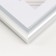 Photo frame Plastic "Mira" 10x15 cm 421 silver