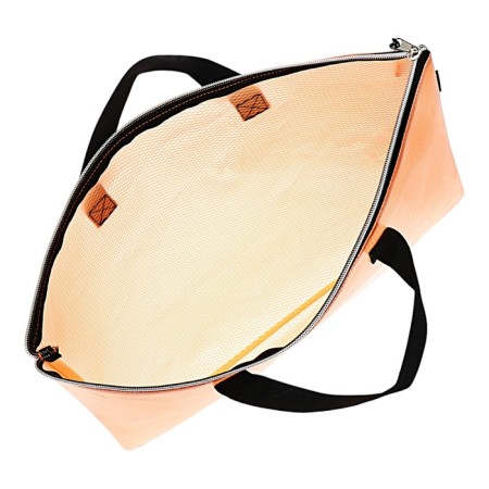 A3 folder with handles, PVC, zipper from above 20mm, Devente Armor, 450x330mm, Orange-4
