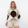 Jumper female minku: casual collection beige color, rr 42-44