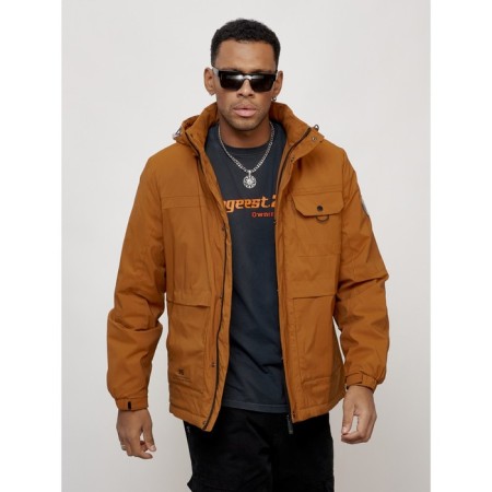 Sports male jacket, size 48, mustard color-6