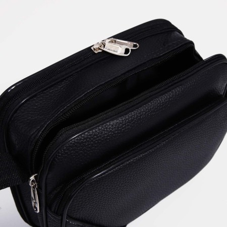 Male bag, black color-5