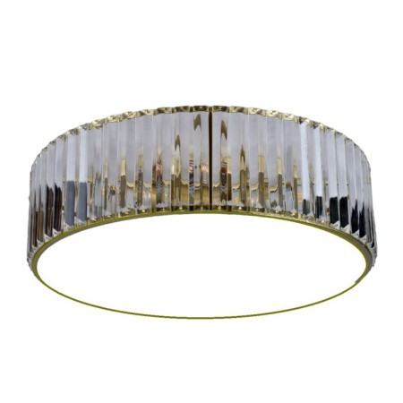Crystal chandelier Gerhort G21106/5GD+WT+CL, 5x40W, E27, 17x52x52 cm, white color