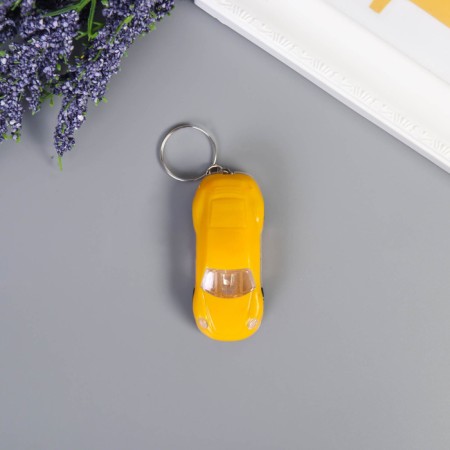 Light light on the ring "Bright car" flashes, the wheels are spinning a mix 2.5x6x1.5 cm-1
