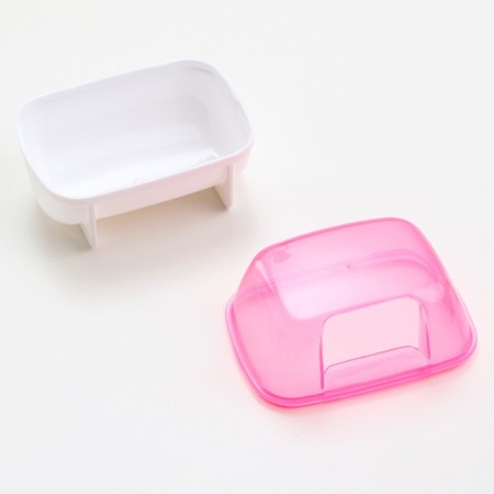A toilet for rodents "Pijon", 10.2 x 7.2 x 7.2 cm, pink-4