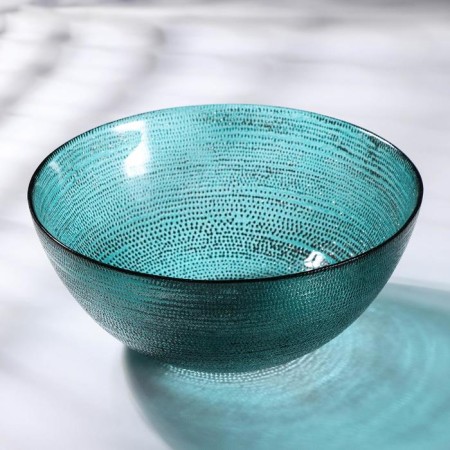 Inspiration salad bowl, d = 22 cm, turquoise color
