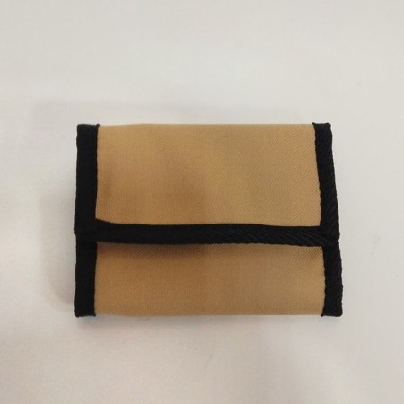 Wallet Beige Oxford, "Cat Hang"-2
