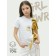 T -shirt Children's Amarobaby Gloss, height 140 cm, white/gold color