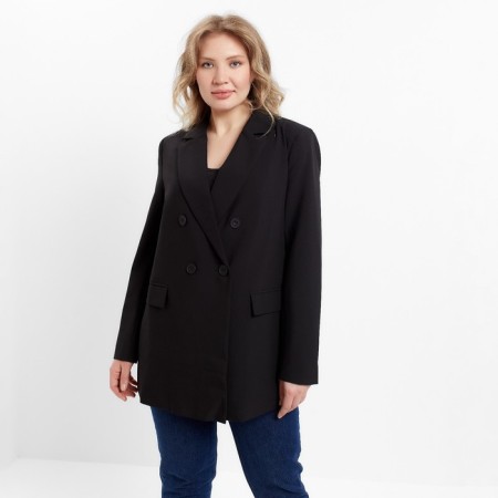 Women's jacket Minaku: Classic Black Color, Rr. 48