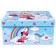 Gift box with a lid, folding, 31x25.5x16 cm, Minnie Mouse and unicorn