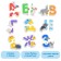 Soft puzzle for kids "Learn the alphabet", 33 puzzles, crumb me
