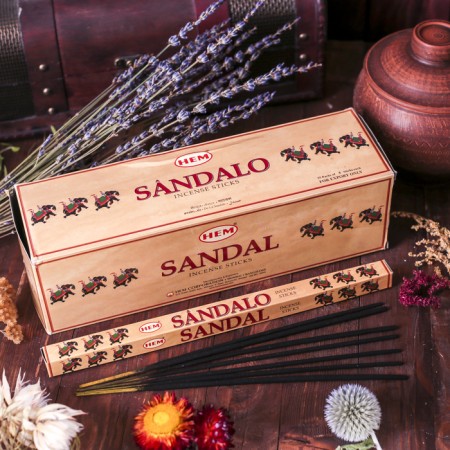 Incense "hem" 8 sticks coal sandal