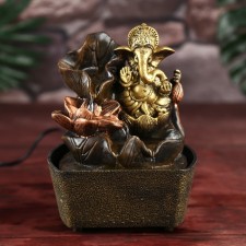 The desktop fountain from the Ganesha network in the lotus 21.5x16x13 cm