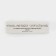 Dining Baby “Burn” fork, h = 15 cm, thickness 1.5 mm, silver color