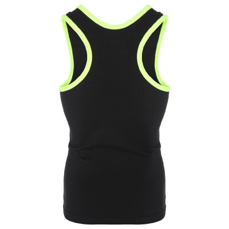 T-shirt for gymnastics and dancing Grace Dance, p. 44, black color/lime-2