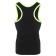 T-shirt for gymnastics and dancing Grace Dance, p. 44, black color/lime
