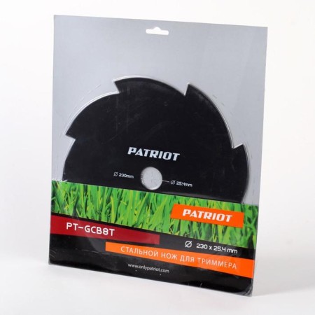 Knife Patriot TBS-8, 230x25.4x1.6 mm, 8 teeth-1