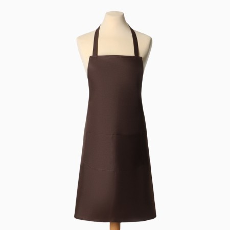 The apron is saving and I am brown color, 65*75 cm, 100% p/e-4