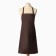 The apron is saving and I am brown color, 65*75 cm, 100% p/e