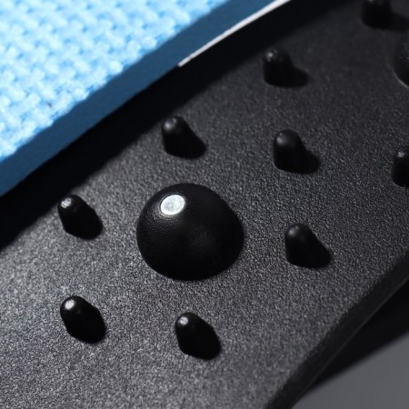 Massage for the back, three -level, with a magnet, 38 × 24.5 cm, color mix-12