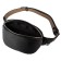 Waist bag, lightning department, adjustable belt, black color